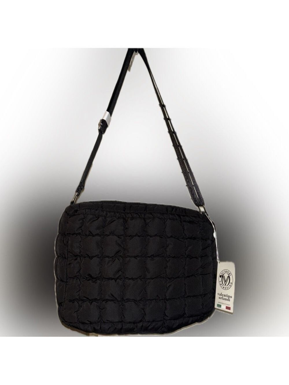 Valentino Orlandi Puffer Messenger Bag